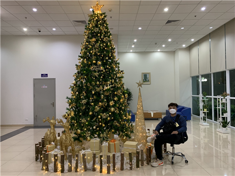 Ảnh Trang Trí Cây Thông Noel Hà Nội – Chú Cuội Events